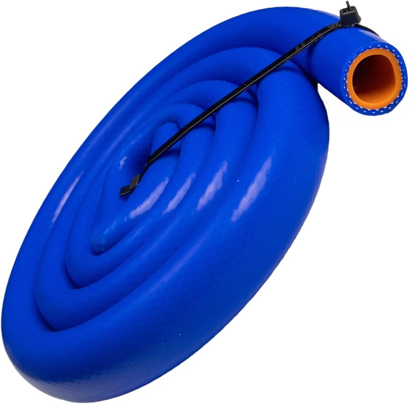 ZIMFLEX Silicone Heater Hose Blue Reinforced High Temperature (Inner Diameter 5/8 inch, 5 Ft) - Image 2